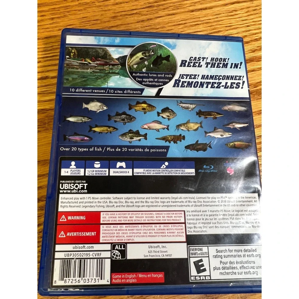 Ubisoft legendary fishing